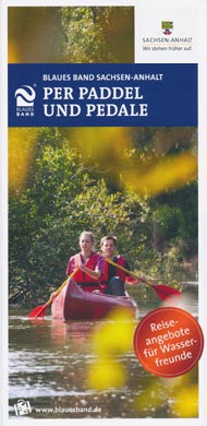 Blaues Band Sachsen-Anhalt: Per Paddel und Pedale
