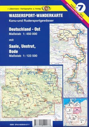 Wasserwanderkarte Deutschland-Ost