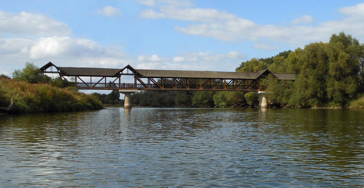 Muldebrücke Mulderadweg