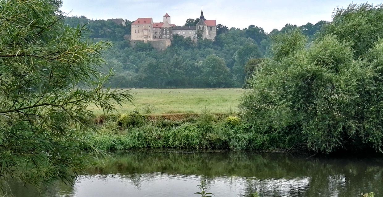 Saale Schloss Goseck