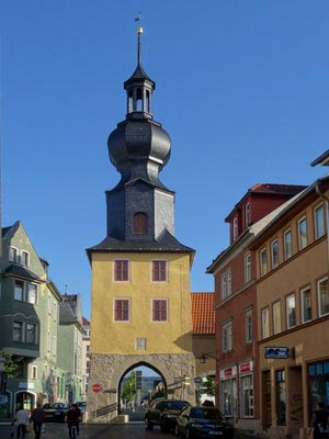Oberes Tor der Stadtmauer Saalfeld