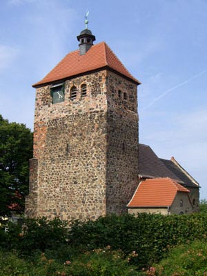 Kirche im Buchdorf Mühlbeck