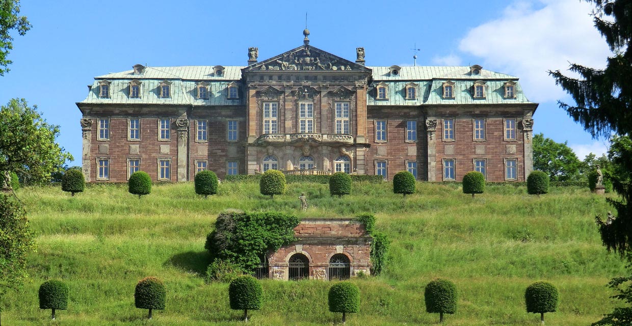 Schloss Burgscheidungen über der Unstrut